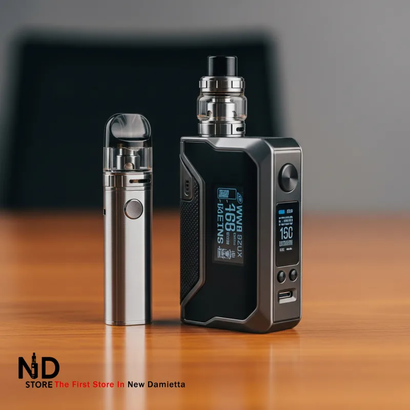 vape pods vs mods ND Store Comparison between vape pods and mods devices - ND Store