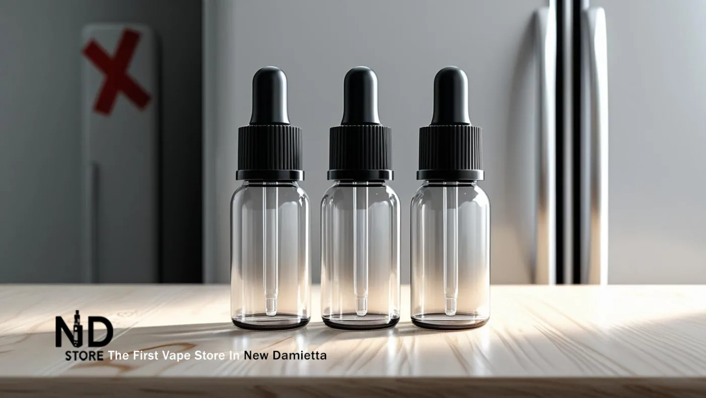 Do not store liquid in the refrigerator – ND Store عدم تخزين الليكويد في الثلاجة - ND Store, Vape Store in Damietta