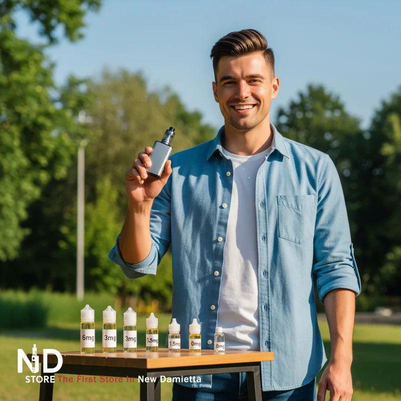 Nicotine Reduction Plan Chart ND Store Nicotine Reduction Plan for Quitting Smoking - ND Store, Vape Store in Damietta