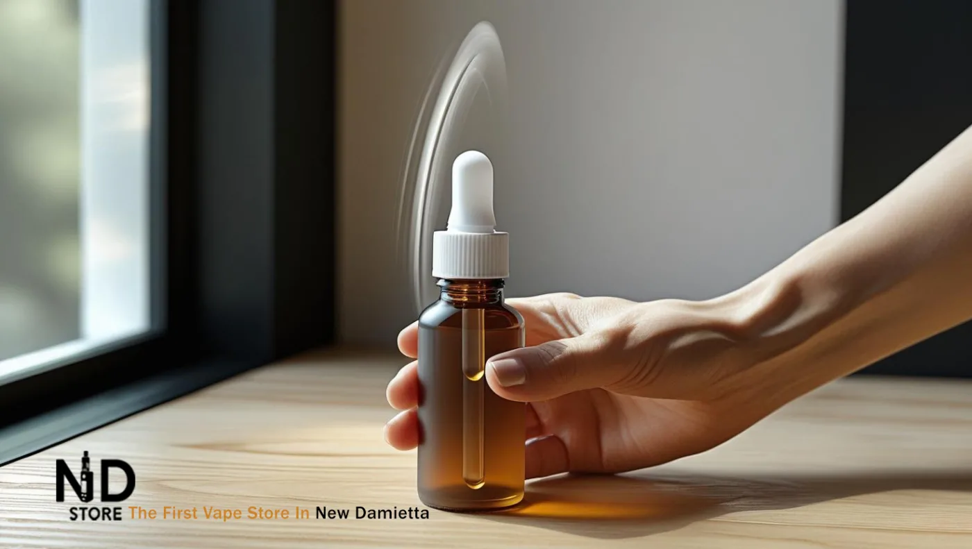 Shake the bottle of liquid before each use – ND Store رج زجاجة الليكود قبل كل استخدام - ND Store, Vape Store in Damietta