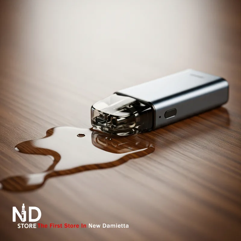 eliquid user mistakes ND Store أخطاء شائعة عند استخدام الليكود مثل التسريب أو الحرق - ND Store - أفضل فيب ستور في دمياط