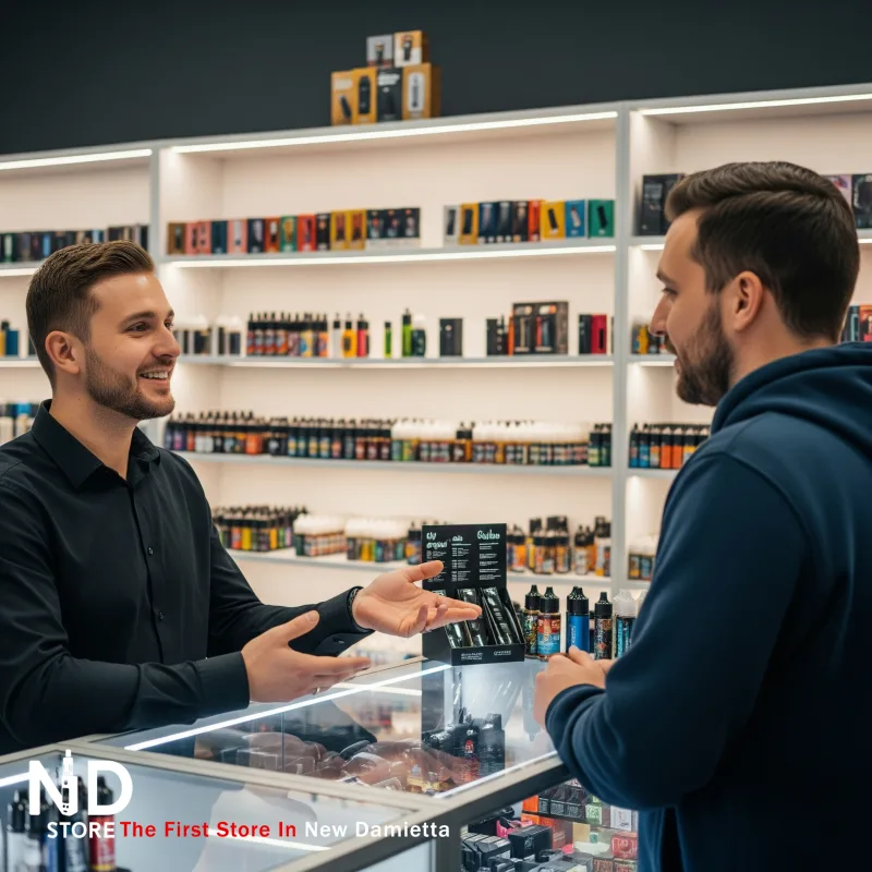 nd store vaping tips damietta ND Store team giving local vaping tips in Damietta