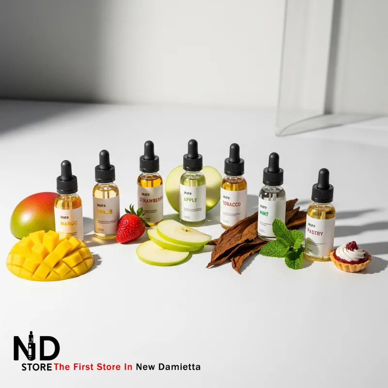 popular vape flavors ND Store أشهر نكهات الفيب عالمياً ومحلياً: فواكه، تبغ، منتول، حلويات - ND Store - أفضل فيب ستور في دمياط