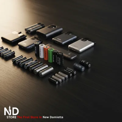 سلامة بطاريات الفيب" / "vape battery safety Egypt" / "بطارية 18650 فيب - ND Store - أفضل فيب ستور في دمياط