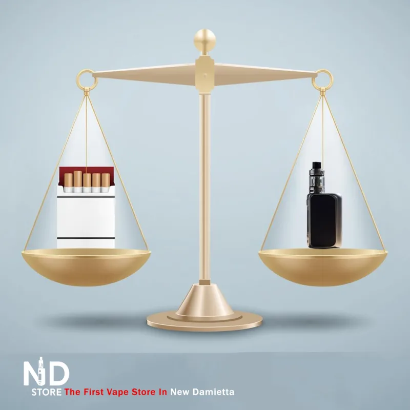vaping vs smoking summary مقارنة أضرار الفيب والتدخين على القلب والأوعية الدموية - ND Store - أفضل فيب ستور في دمياط